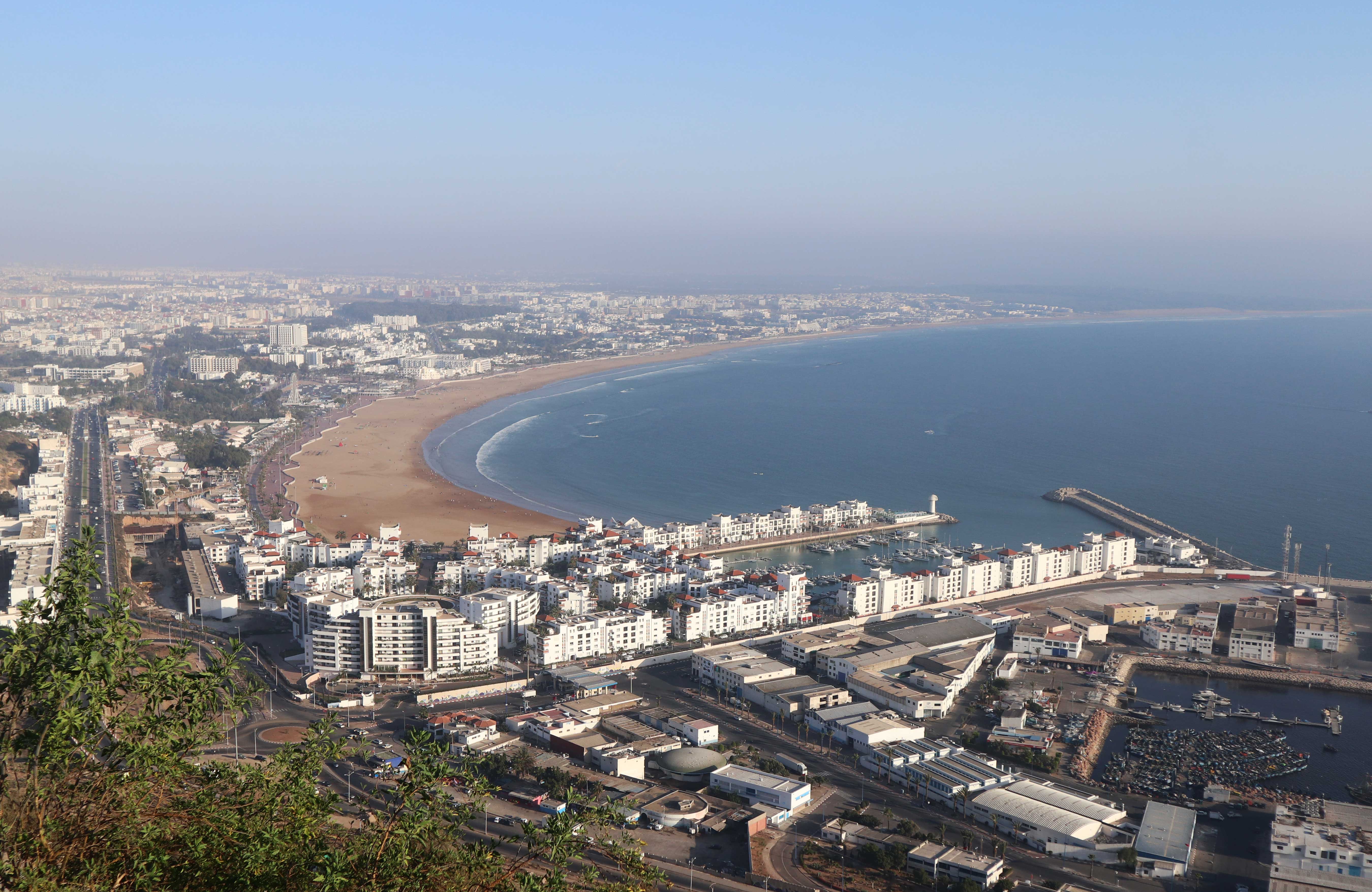 View from the Kasha of Agadir