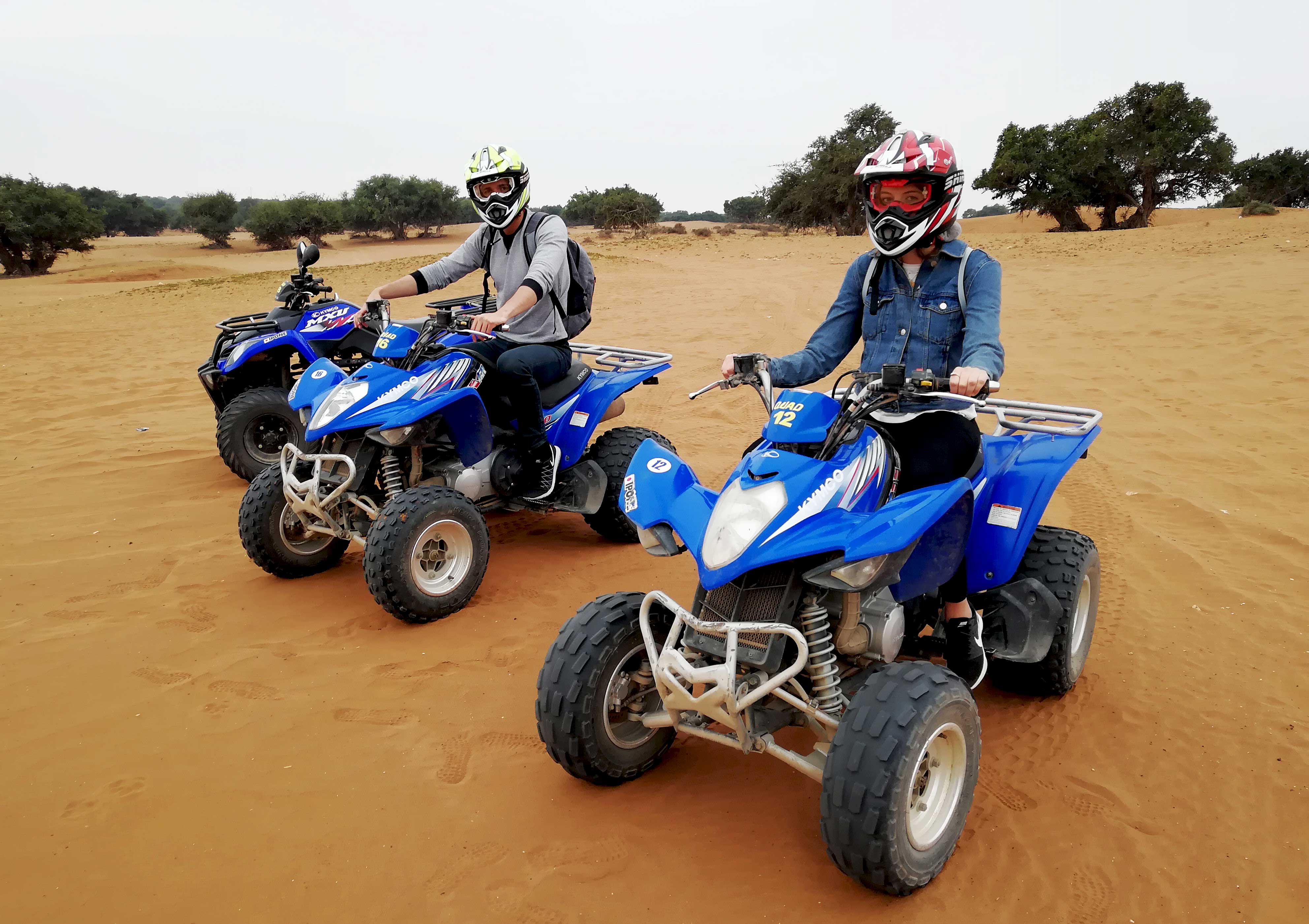Quad riding in Agadir