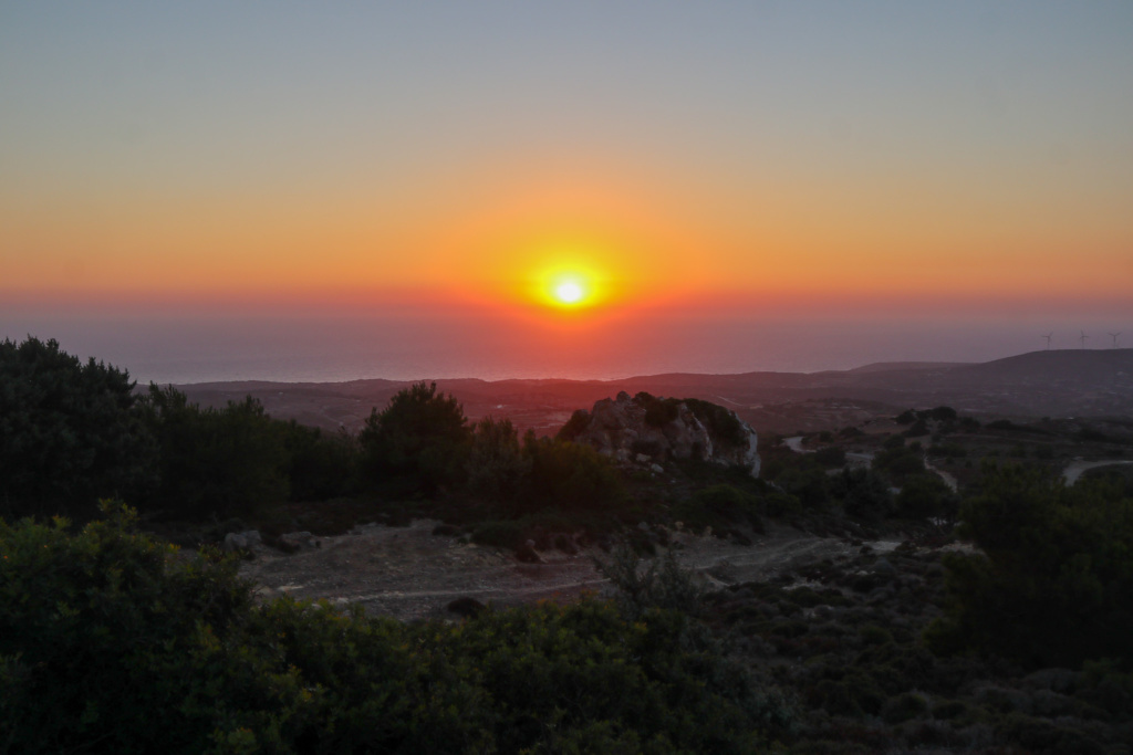 Sunset at Kefalos Viewpoint
